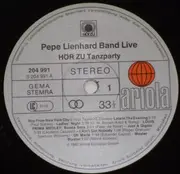 LP - Pepe Lienhard Band - Hör Zu Tanz-Party