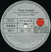 LP - Pepe Lienhard Band - Pina Colada (Bekannte Melodien Im Caribic-Sound)