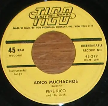 Pepe Rico Tango Orchestra - La Cumparsita