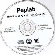 CD Single - Peplab - Ride The Pony · Norman Cook Mix
