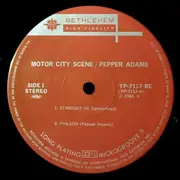 LP - Pepper Adams , Donald Byrd - Motor City Scene - + insert
