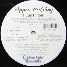 pepper mashay - I Can't Stop