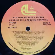 LP - Pequeña Compañía - Bailemos Boleros Y Juerga - Lo Mejor De La Pequeña Compañía