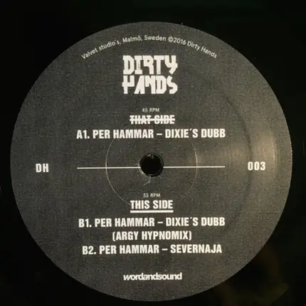 Per Hammar - Dixie's Dubb