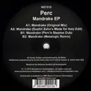12inch Vinyl Single - Perc - Mandrake EP - EP