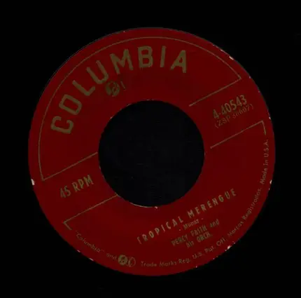 Percy Faith - Tropical Merengue / We Won't Say Goodbye