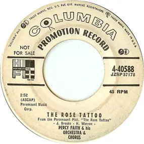 Percy Faith - The Rose Tattoo / Suddenly