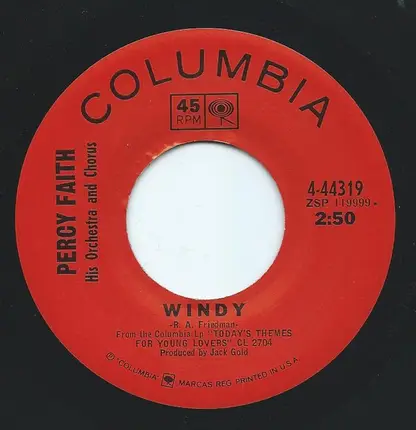 Percy Faith And His Orchestra And Chorus - Can't Take My Eyes Off You