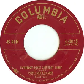 Percy Faith - Ev'rybody Loves Saturday Night / True Or False