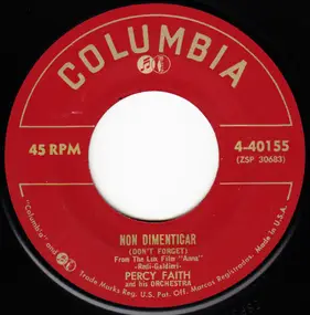 Percy Faith - Non Dimenticar