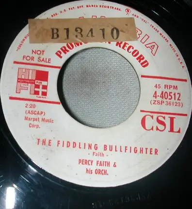 Percy Faith & His Orchestra - Not As A Stranger