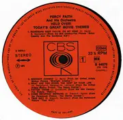 LP - Percy Faith & His Orchestra - Held Over! Today's Great Movie Themes