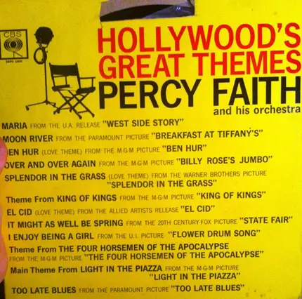 Percy Faith & His Orchestra - Hollywood's Great Themes