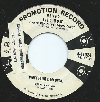 Percy Faith & His Orchestra - Katsumi Love Theme