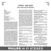 LP - Percy Faith & His Orchestra - Percy Faith Plays George Gershwin's Porgy And Bess