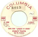 7inch Vinyl Single - Percy Faith & His Orchestra - Theme From 'Lawrence Of Arabia'