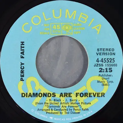 Percy Faith - Diamonds Are Forever