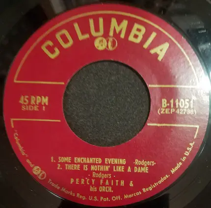 Percy Faith - Plays Music From South Pacific Vol. 1