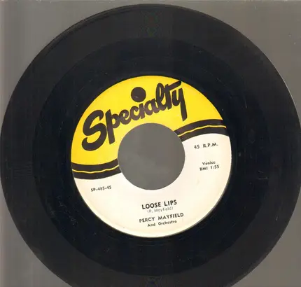 Percy Mayfield And Orchestra - Loose Lips / I Need Love So Bad