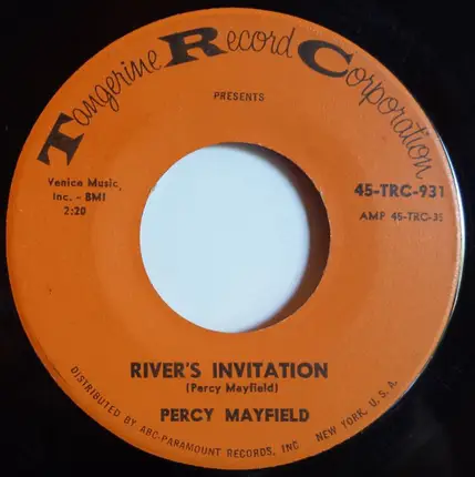 Percy Mayfield - River's Invitation / Baby Please