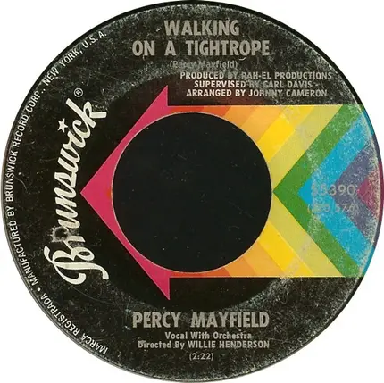 Percy Mayfield - Walking on a Tightrope
