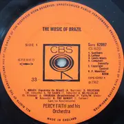LP - Percy Faith & His Orchestra - The Music Of Brazil!