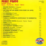 CD - Perez Prado - Besame Mucho