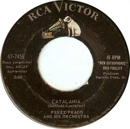 Perez Prado And His Orchestra - The Millionaire / Catalania