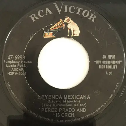 Perez Prado And His Orchestra - Beautiful Margaret / Leyenda Mexicaha