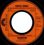 7inch Vinyl Single - Perfect Zebras - Fascination