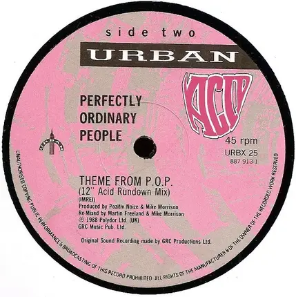 Perfectly Ordinary People - Theme From P.O.P. (Club Re-mix)
