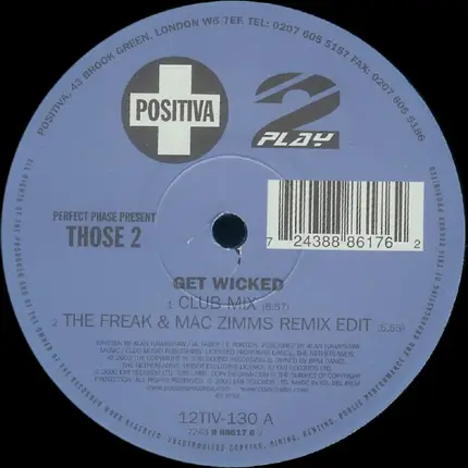 Perfect Phase Present Those 2 - Get Wicked