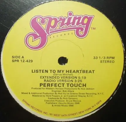 Perfect Touch - Listen To My Heartbeat