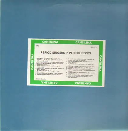 Period Singers - Period Pieces