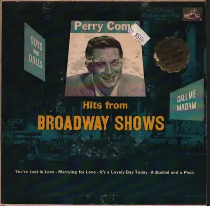 Perry Como , Betty Hutton , The Fontane Sisters ,With Mitchell Ayres And His Orchestra - Perry Como Sings Hits From Broadway Shows
