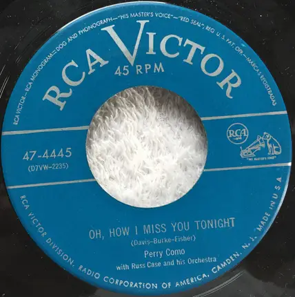 Perry Como And The Satisfiers - A Garden In The Rain