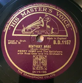 Perry Como - Kentucky Babe / Girl Of My Dreams