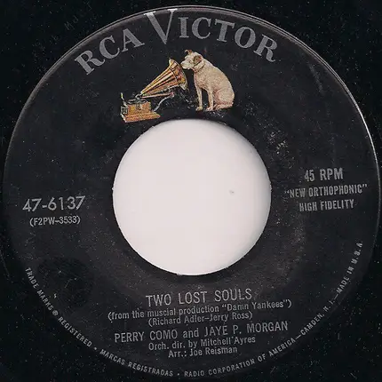 Perry Como And Jaye P. Morgan - Chee Chee-Oo Chee (Sang The Little Bird)