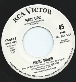 Perry Como - Forget Domani