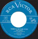 7inch Vinyl Single - Perry Como - There's A Big Blue Cloud (Next To Heaven) / There's No Boat Like A Rowboat
