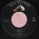 7inch Vinyl Single - Perry Como - Wanted / Look Out The Window (And See How I'm Standing In The Rain)