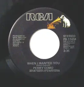 Perry Como - When I Wanted You