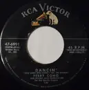 7inch Vinyl Single - Perry Como With Mitchell Ayres And His Orchestra And The Ray Charles Singers - Dancin' / Marching Along To The Blues