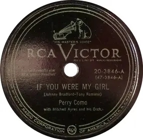 Perry Como - If You Were My Girl / I Cross My Fingers