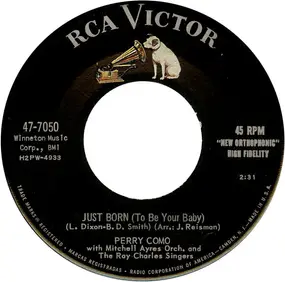 Perry Como - Just Born (To Be Your Baby) / Ivy Rose
