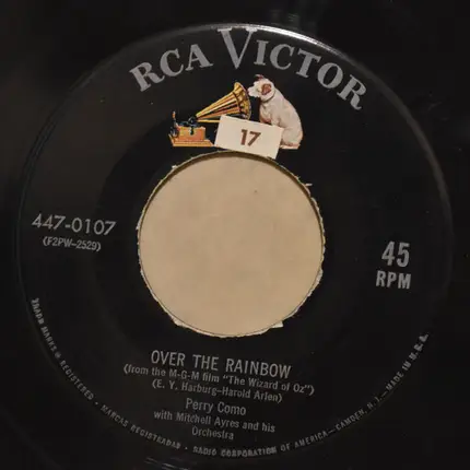 Perry Como With Mitchell Ayres And His Orchestra - You'll Never Walk Alone / Over The Rainbow