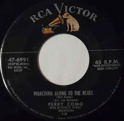 Perry Como With Mitchell Ayres And His Orchestra And The Ray Charles Singers - Dancin' / Marching Along To The Blues
