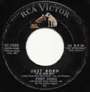 7inch Vinyl Single - Perry Como With Mitchell Ayres And His Orchestra And The Ray Charles Singers - Just Born (To Be Your Baby) / Ivy Rose