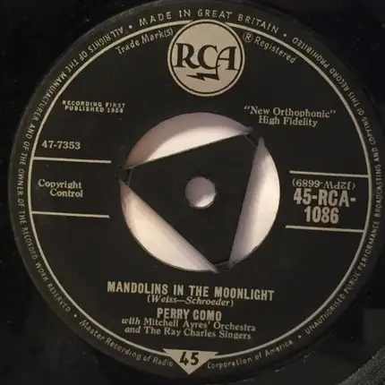 Perry Como With Mitchell Ayres And His Orchestra And The Ray Charles Singers - Love Makes The World Go 'Round