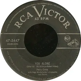 Perry Como - You Alone (Solo Tu) / Pa-Paya Mama